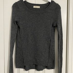 Grey Abercrombie and Fitch sweater